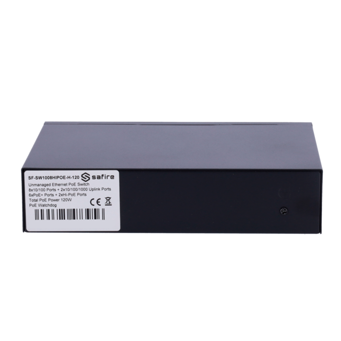 Safire Switch Hi-PoE 8 Port – Bild 4