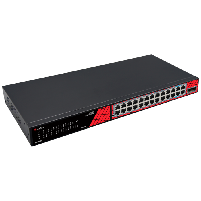 Safire Switch Hi-PoE 24 ports – Bild 3