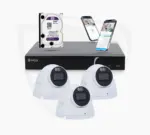 Basic Set mit 3 Dome-Kameras