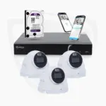 Basic Set mit 3 Dome-Kameras
