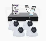 Basic Set mit 4 Dome-Kameras