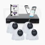 Basic Set mit 4 Dome-Kameras