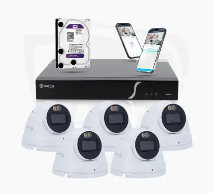 Basic Set mit 5 Dome-Kameras