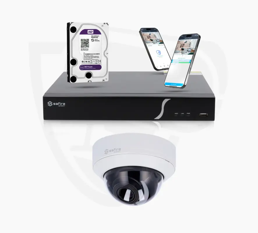 Pro Set mit 1 Dome-Kamera
