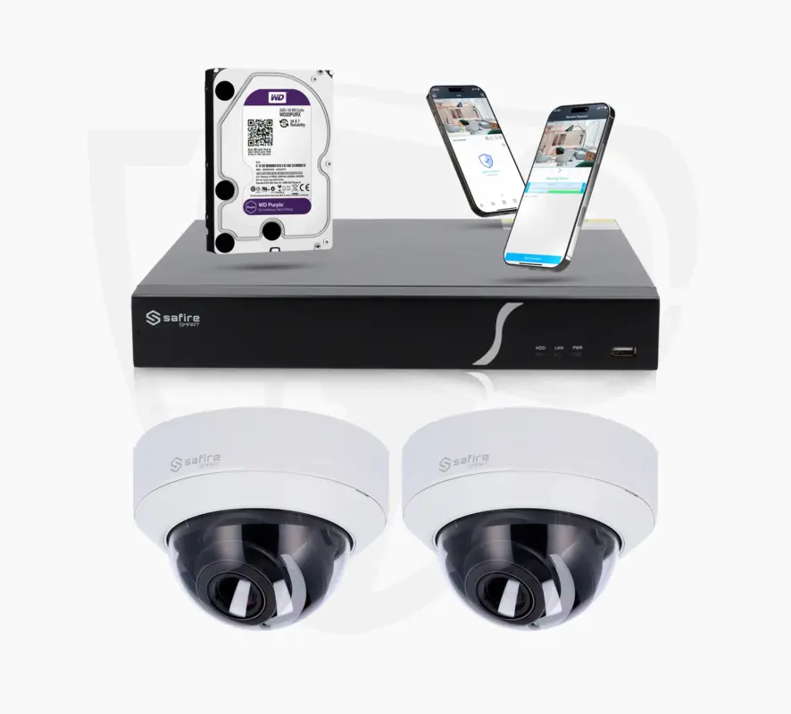 Pro Set mit 2 Dome-Kamera