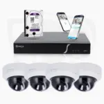 Pro Set mit 4 Dome-Kameras