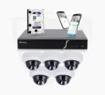 Pro Set mit 5 Dome-Kameras